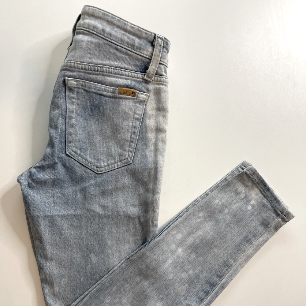 Joe’s Jean bleached distressed skinny high water 26